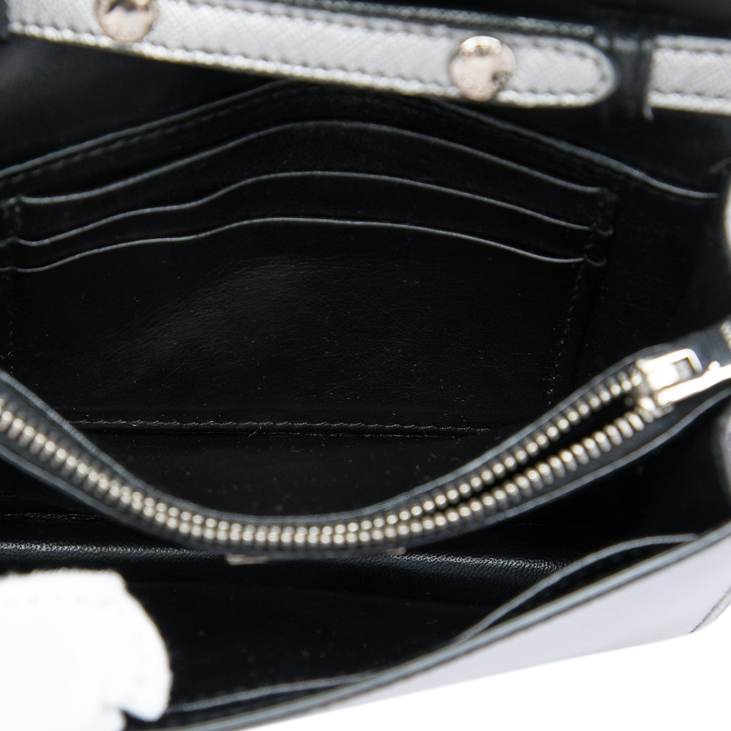 Prada Saffiano Wallet on Strap