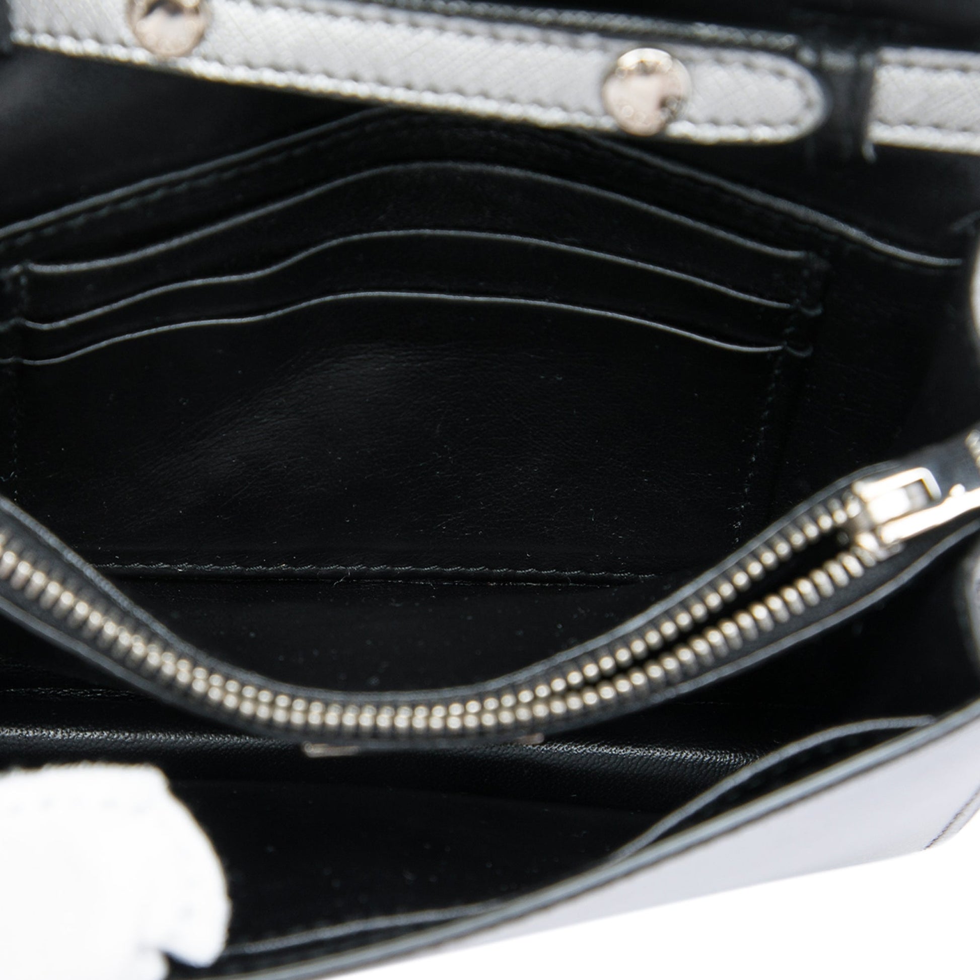Prada Saffiano Wallet on Strap