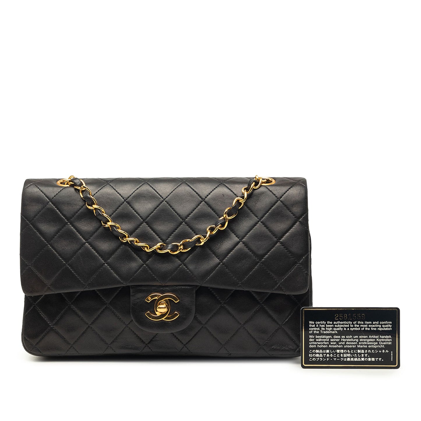 Chanel Medium Classic Lambskin Double Flap