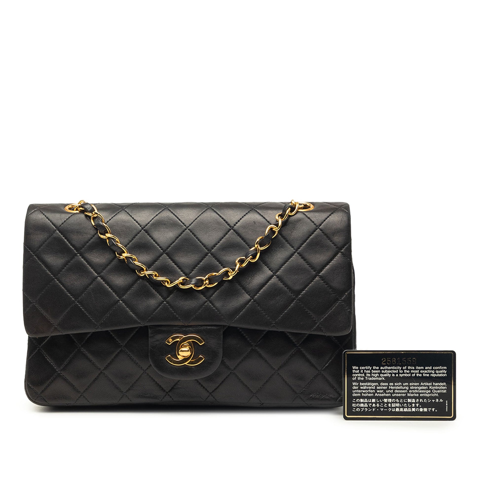 Chanel Medium Classic Lambskin Double Flap
