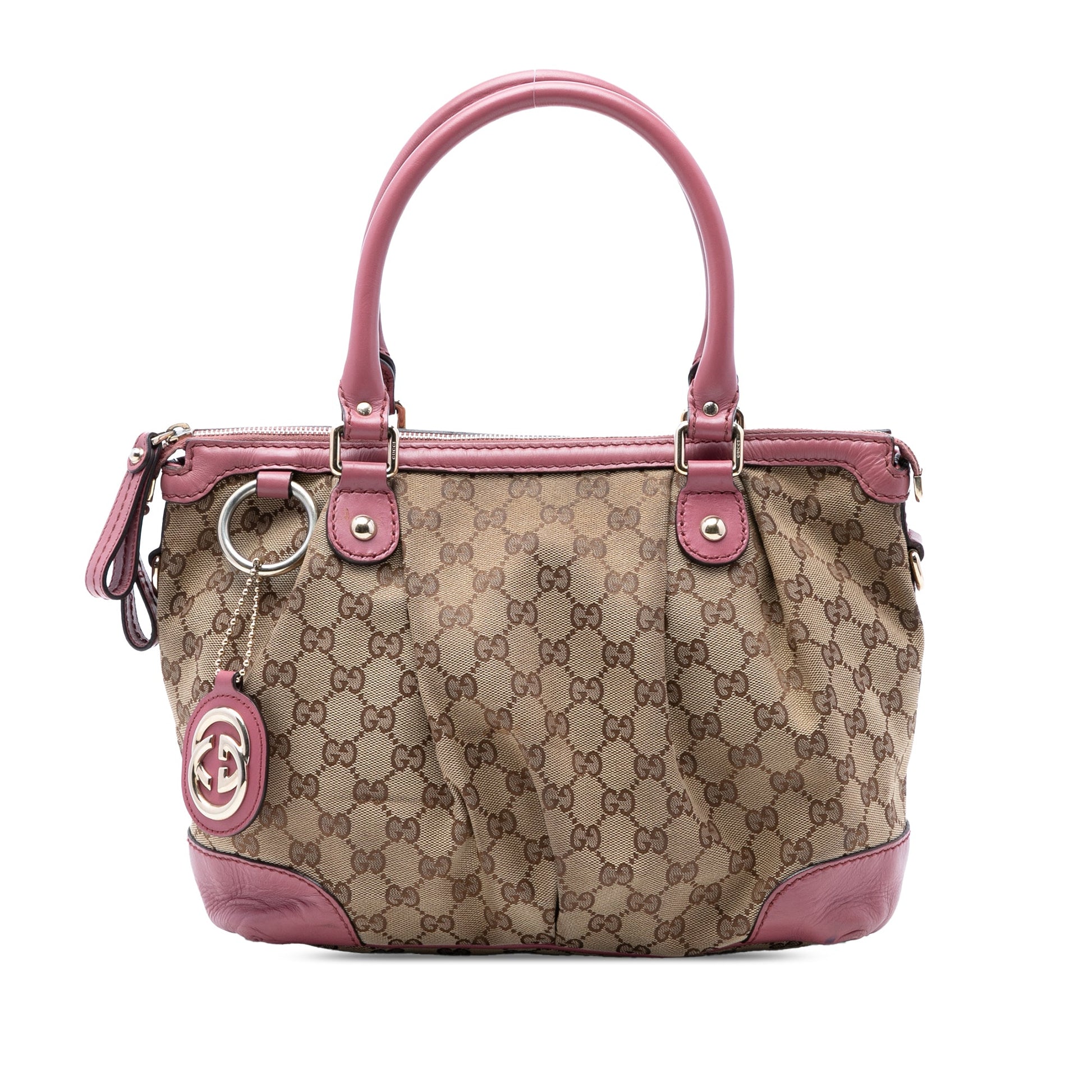 Gucci GG Canvas Sukey Satchel