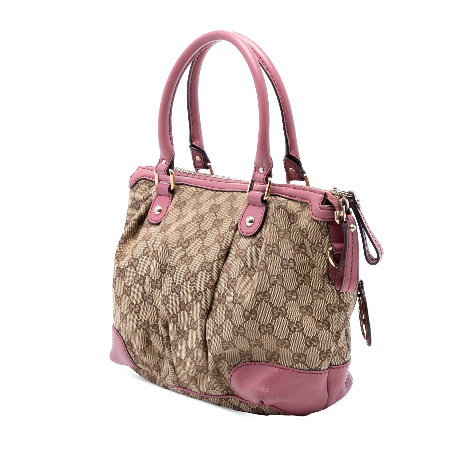 Gucci GG Canvas Sukey Satchel