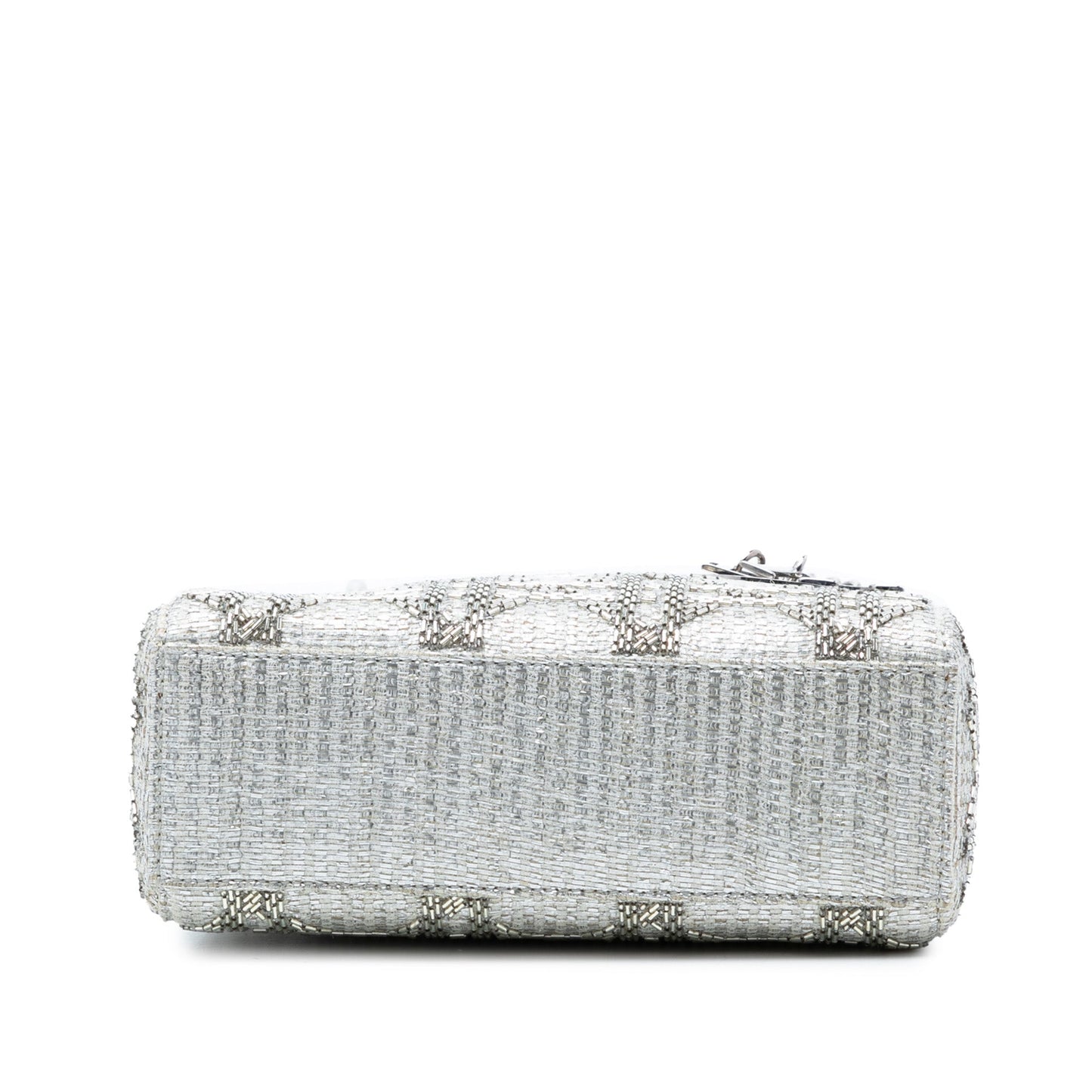 Dior Mini Tweed Cannage Beaded Lady Dior