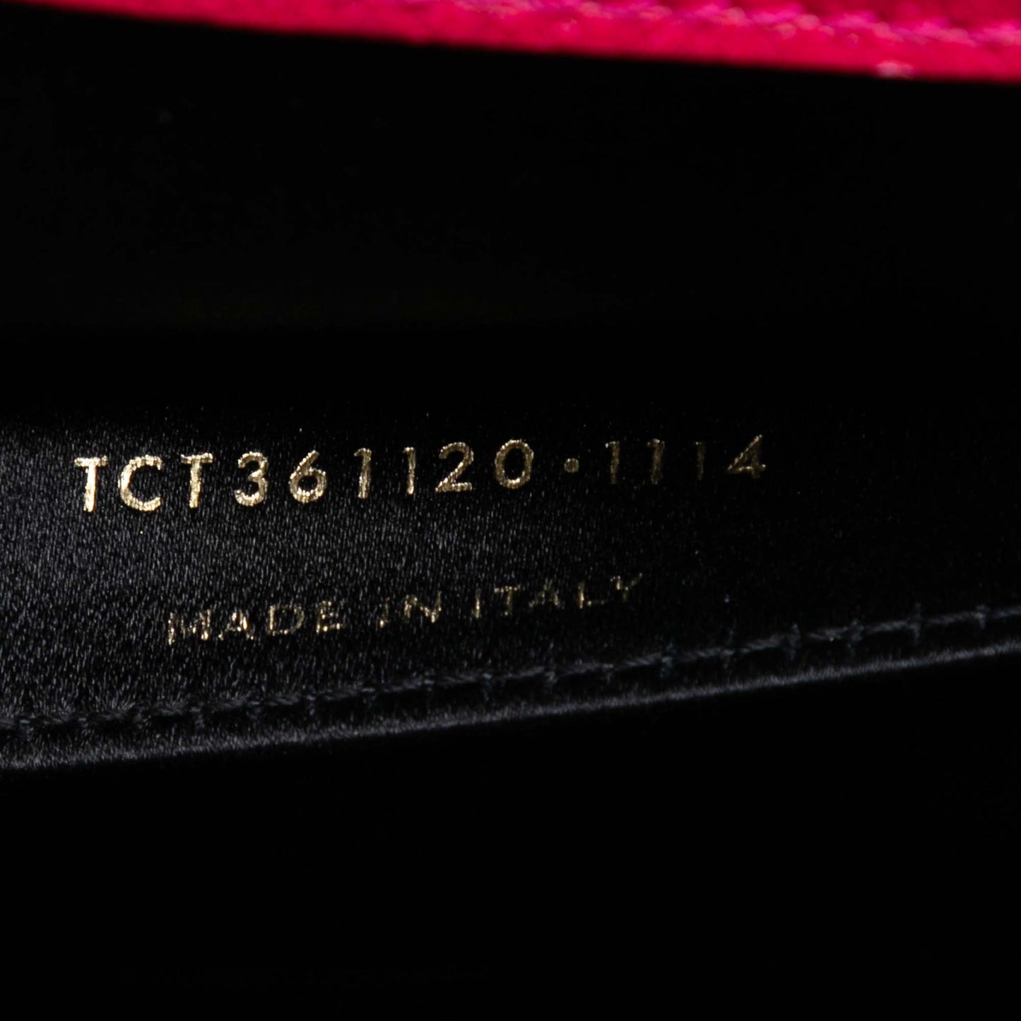 Saint Laurent Large Leather Monogram Belle De Jour Clutch