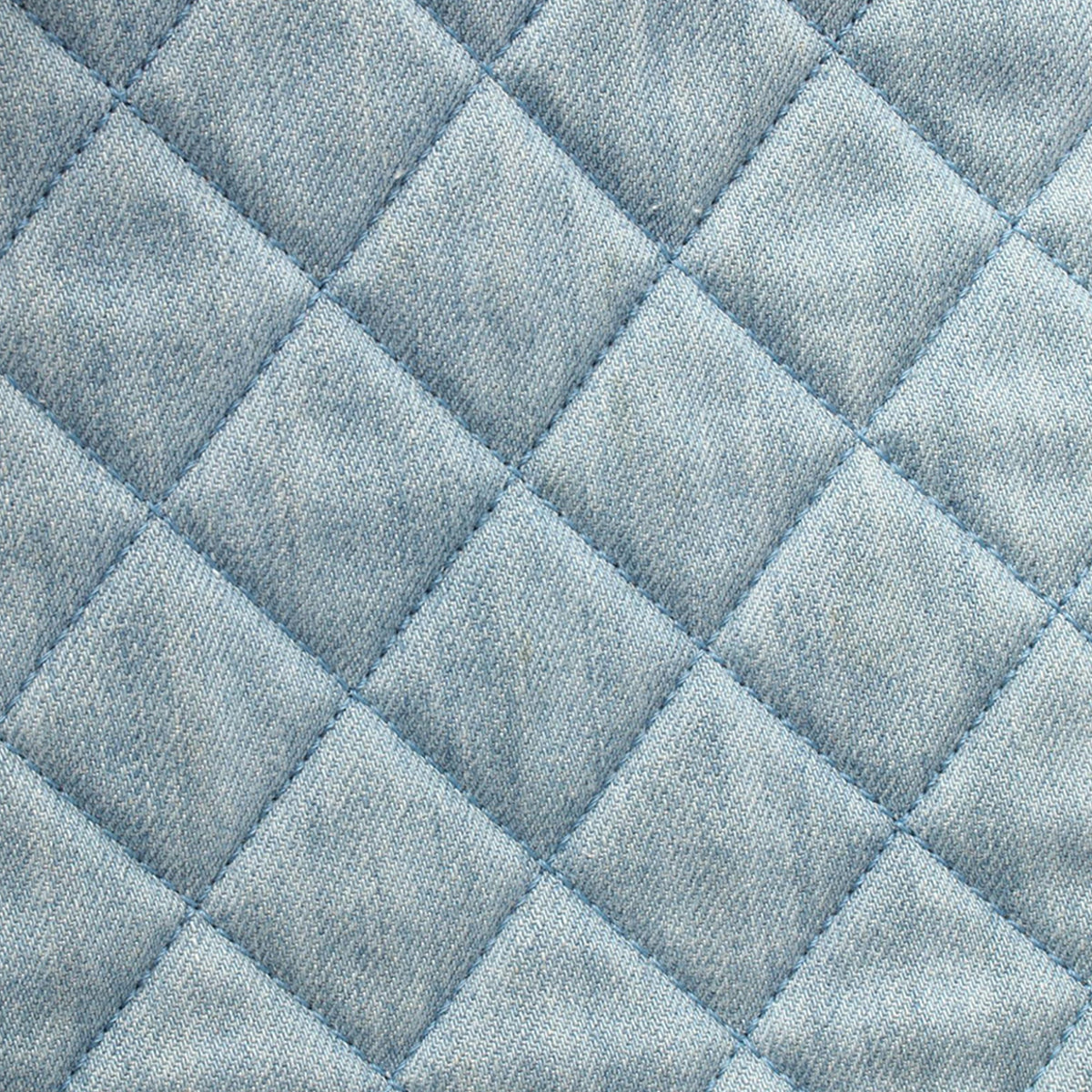 Chanel Quilted Washed Denim Urban Spirit Bucket Bag
