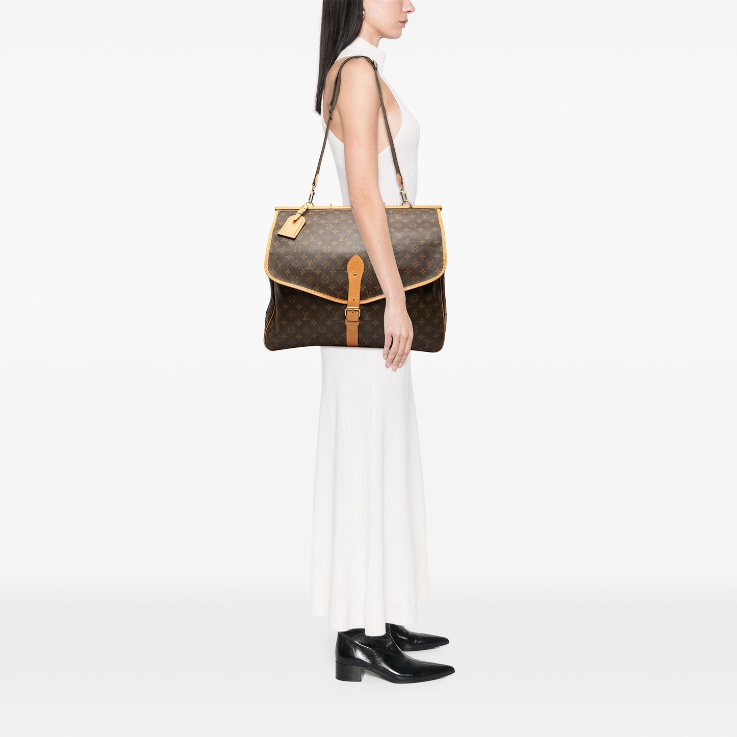 Louis Vuitton Monogram Sac Chasse Hunting Bag