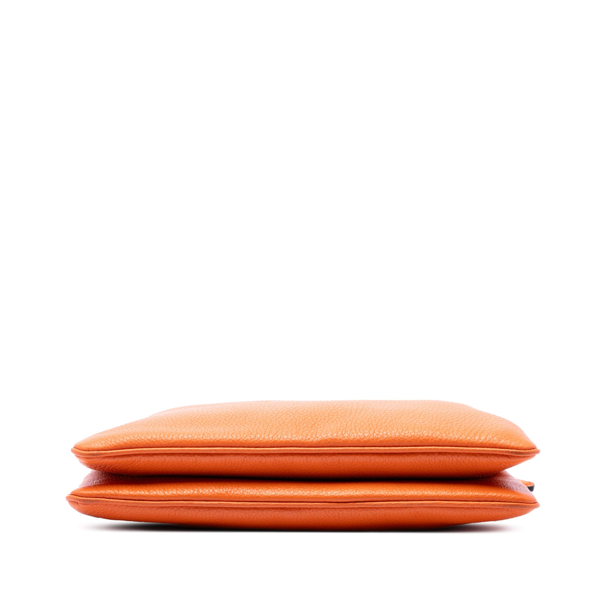 Prada Vitello Phenix Double Zip Crossbody — Orange