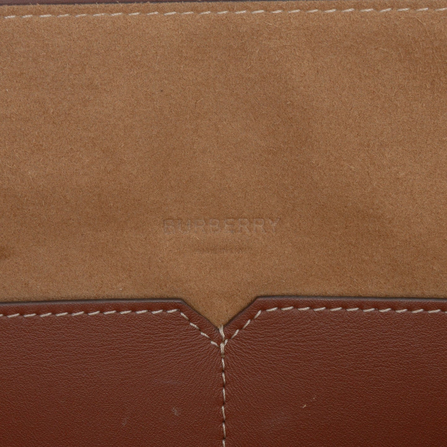 Burberry Medium Calfskin Soft Pocket Satchel