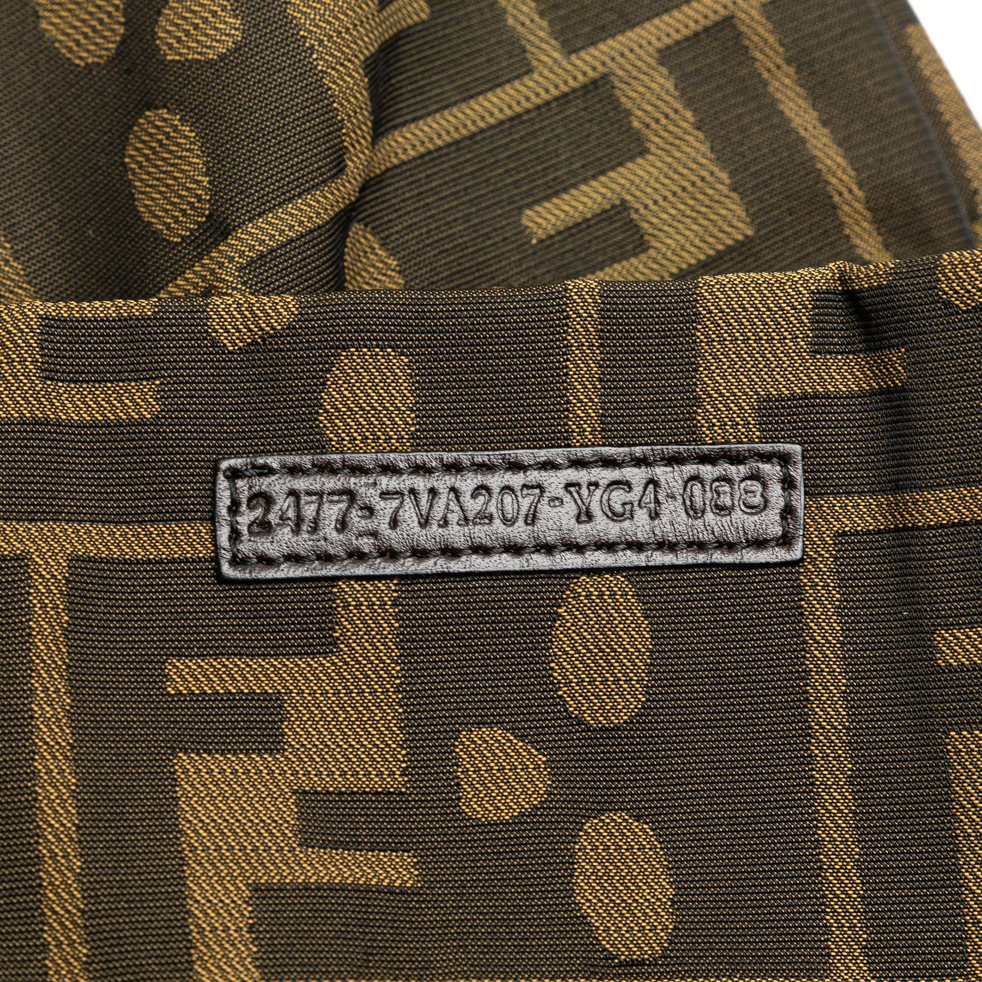 Fendi Zucca Canvas Skull Crossbody