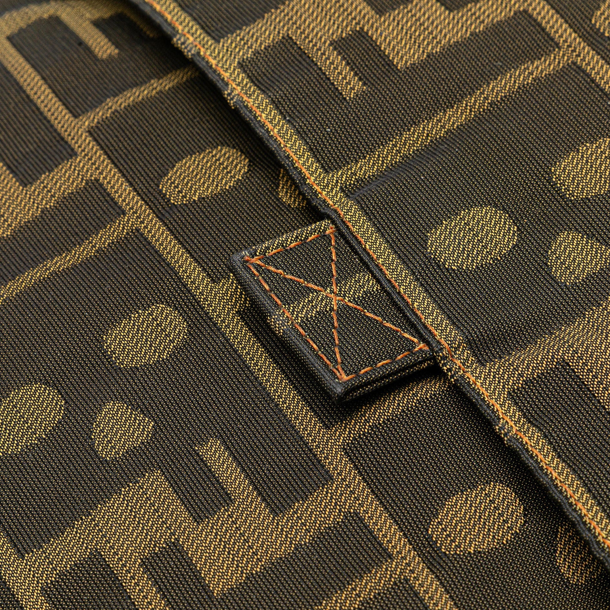 Fendi Zucca Canvas Skull Crossbody