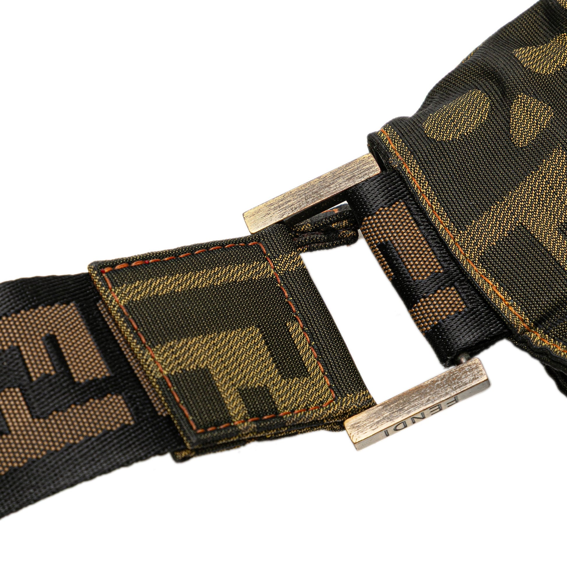 Fendi Zucca Canvas Skull Crossbody