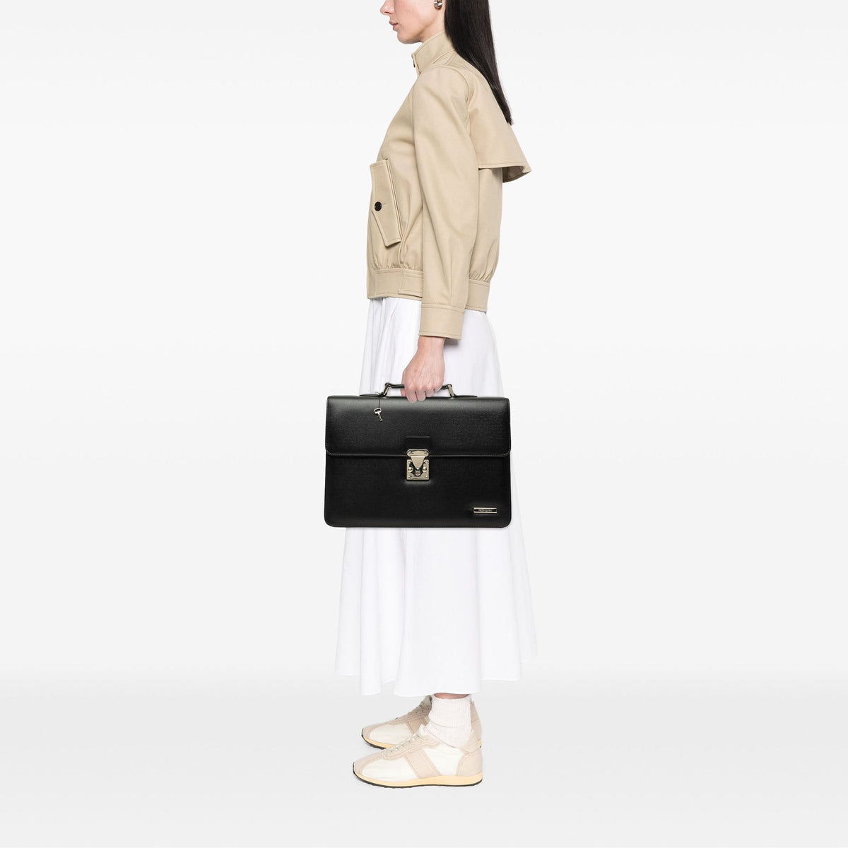 Saint Laurent Leather Business Bag