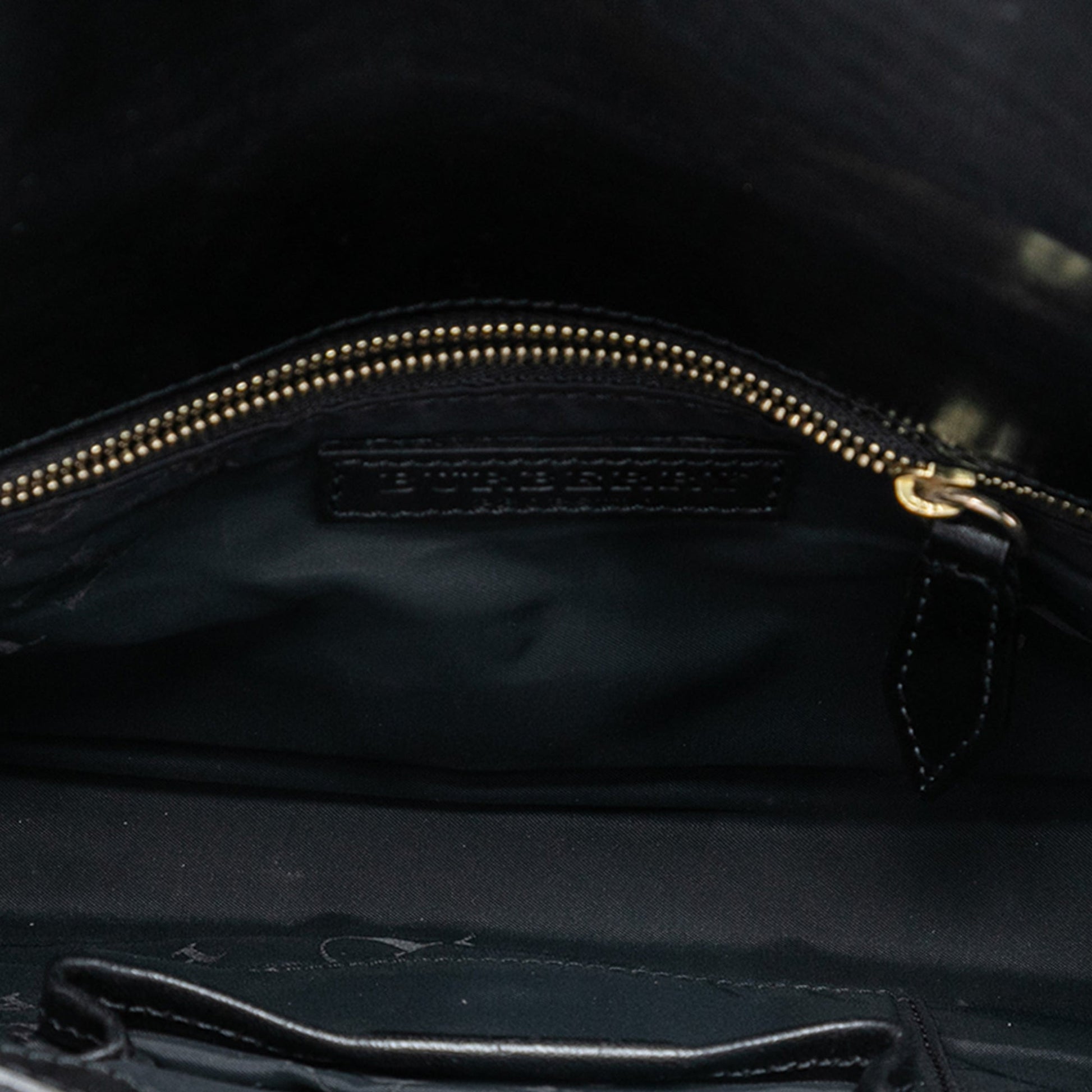 Burberry Prorsum Woven Buffalo Leather and Cotton Clutch