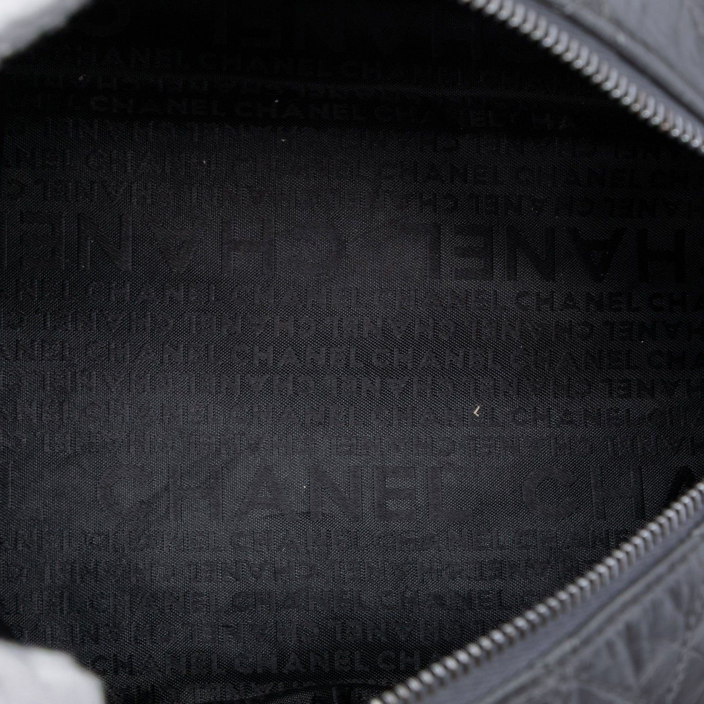 Small Distressed Lambskin Lady Braid Tote