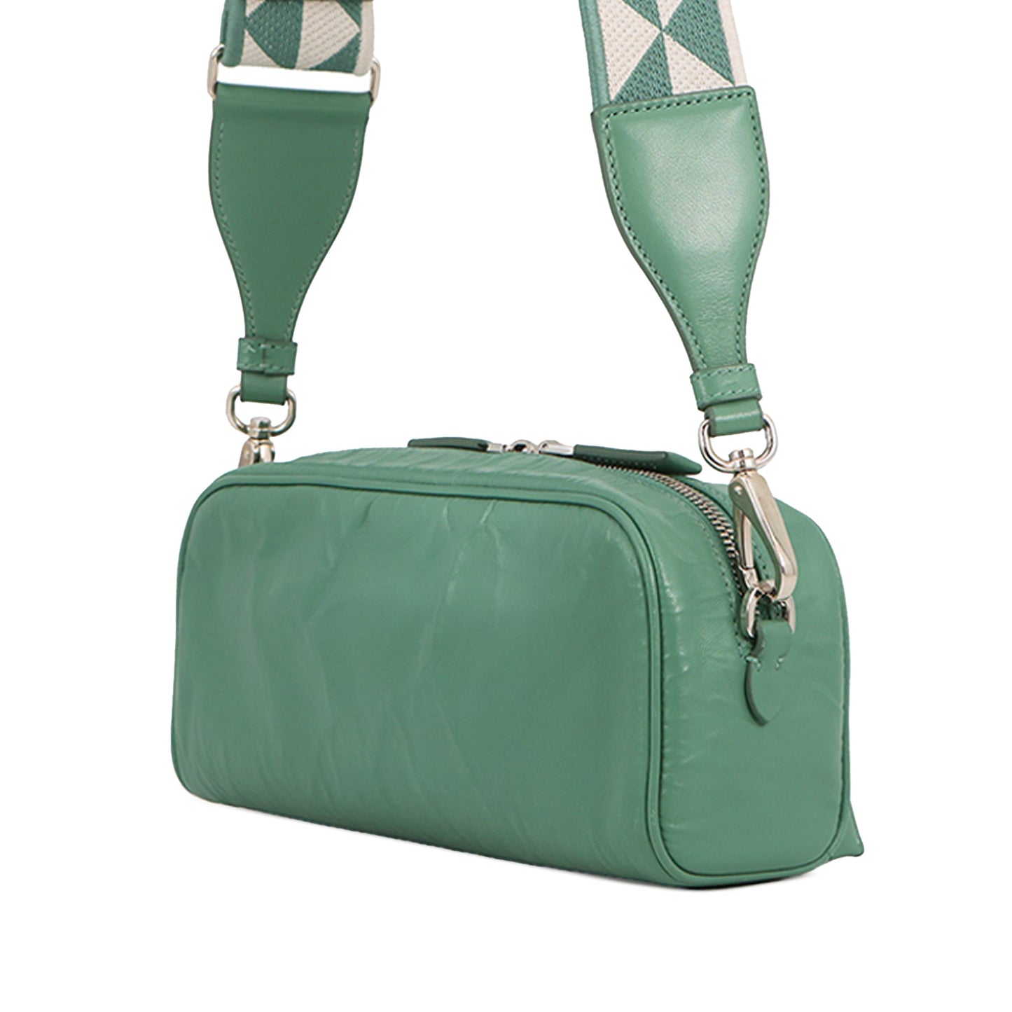 Prada Nappa Antique Multi Pocket Crossbody
