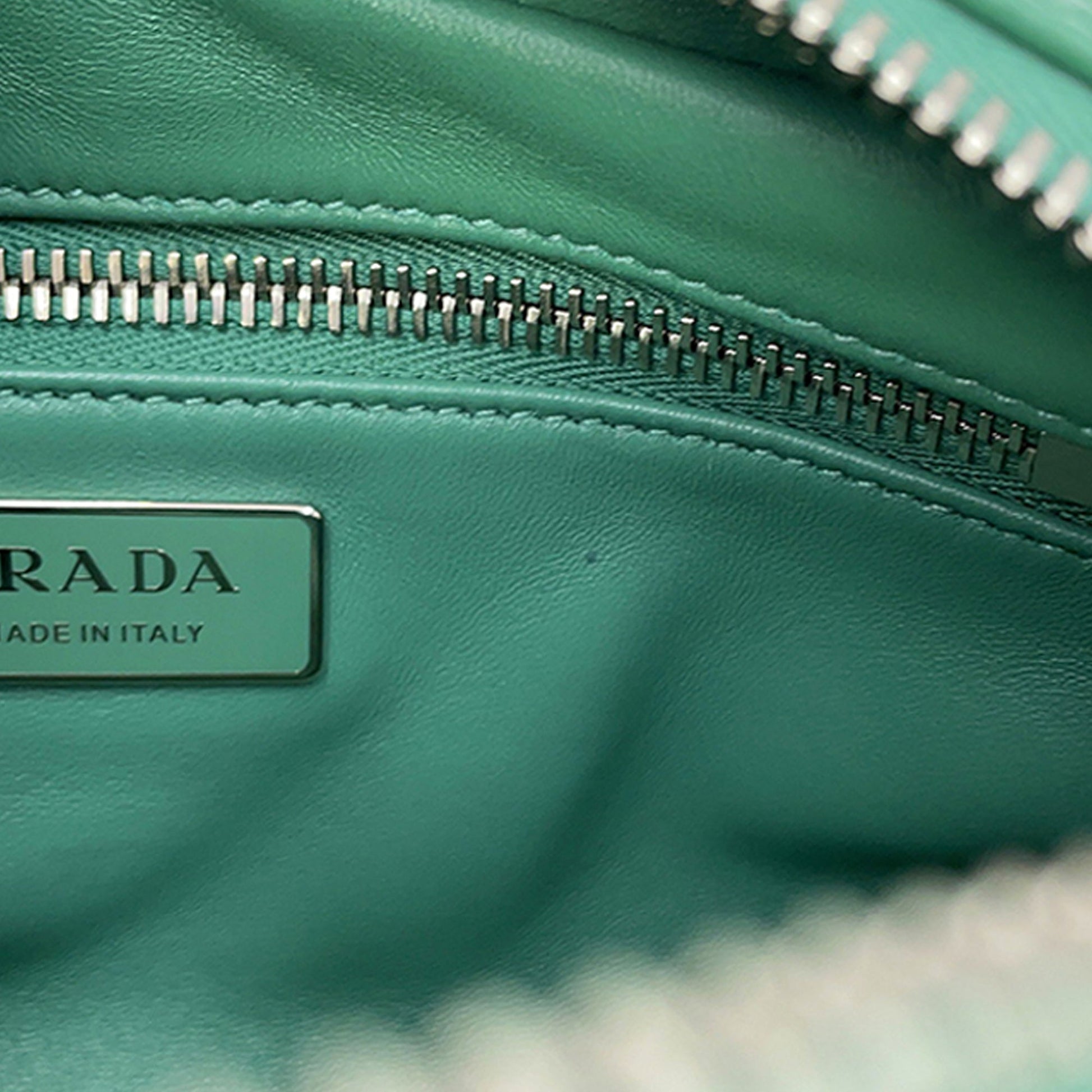 Prada Nappa Antique Multi Pocket Crossbody
