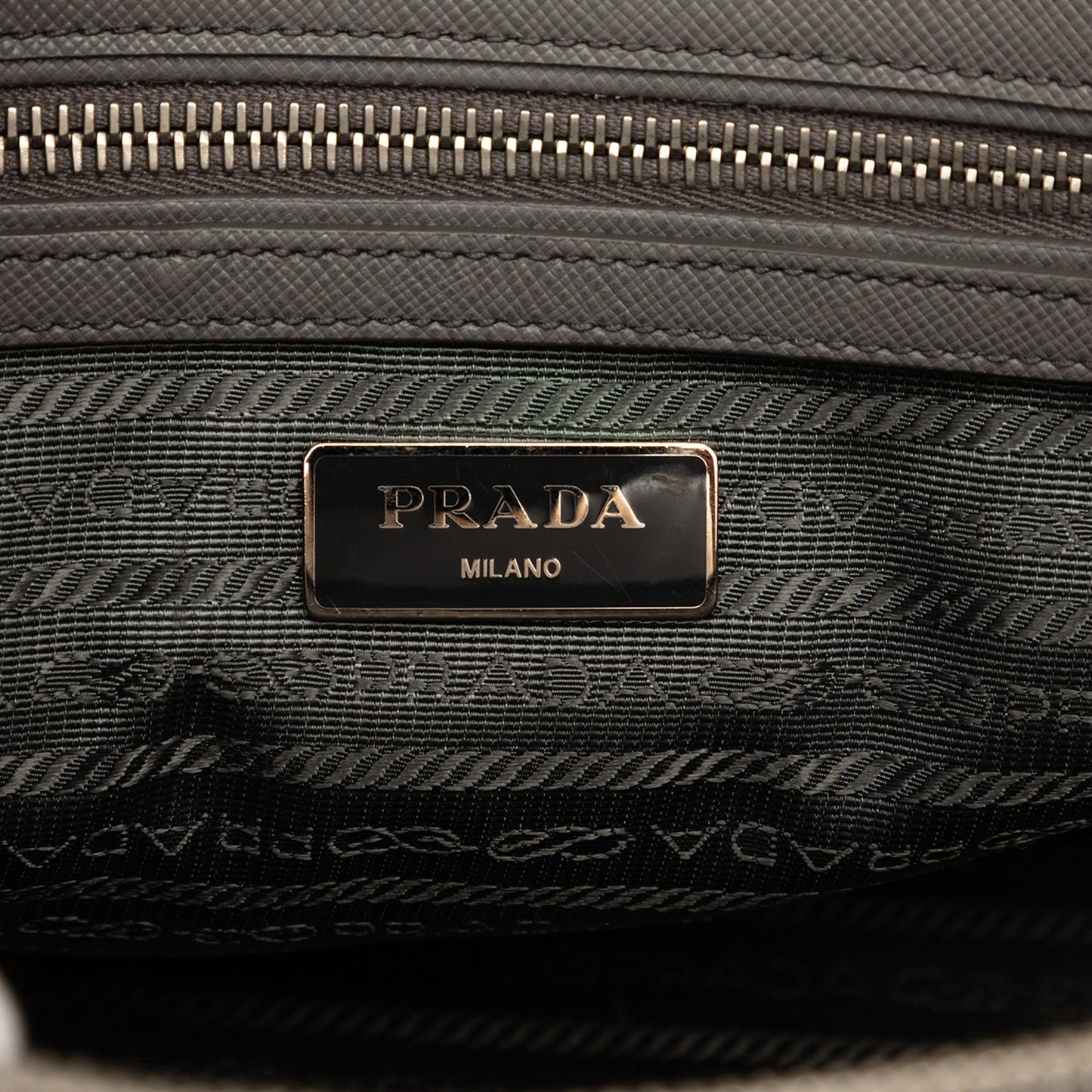 Prada Medium Saffiano Lux Galleria Double Zip Satchel