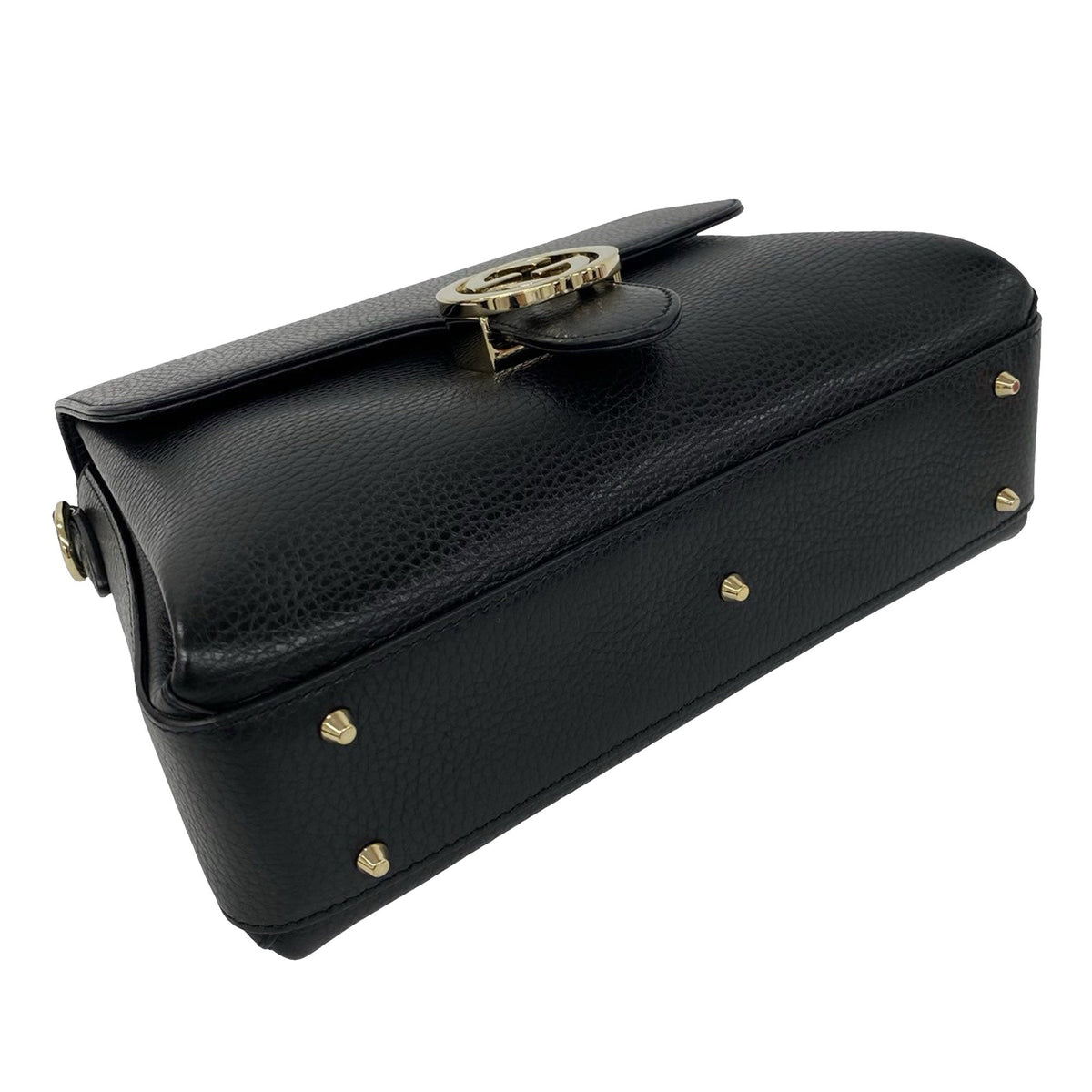 Gucci Small Dollar Calf Interlocking G Satchel