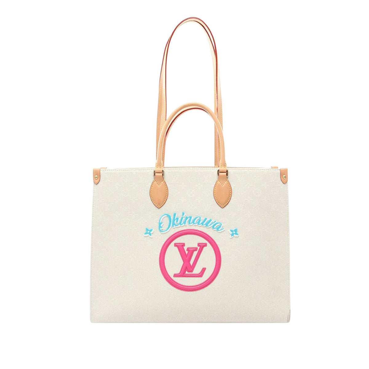 Louis Vuitton Monogram Jacquard Okinawa OnTheGo GM
