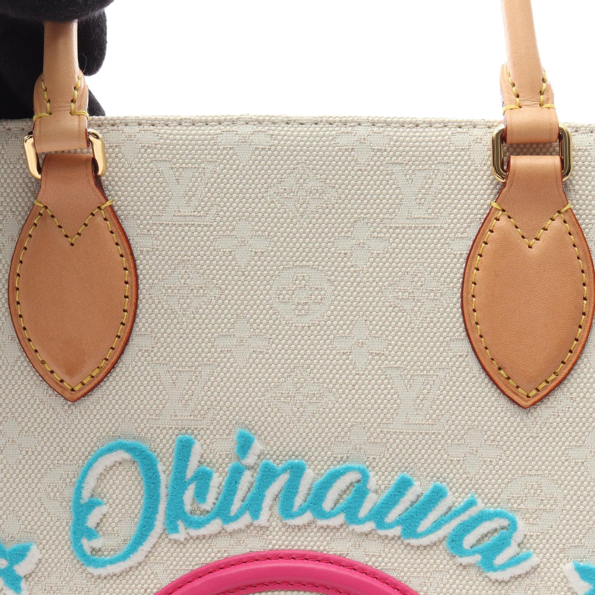Louis Vuitton Monogram Jacquard Okinawa OnTheGo GM