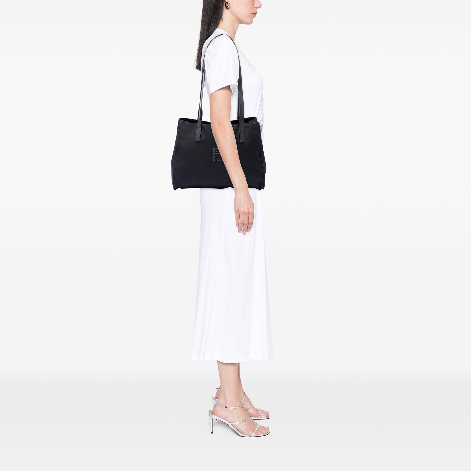 Fendi FF Nylon Tote