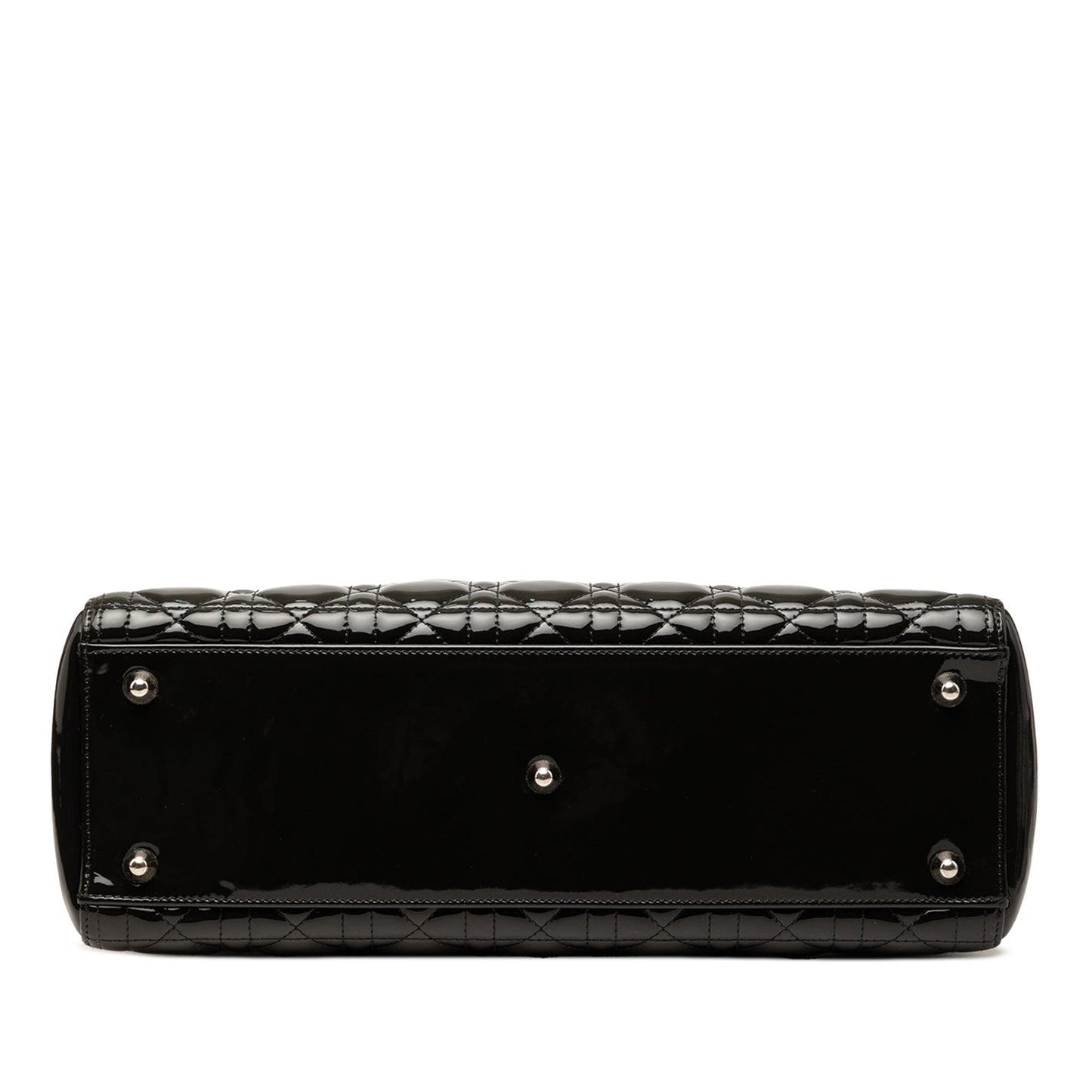 Dior Large Patent Cannage Lady Dior
