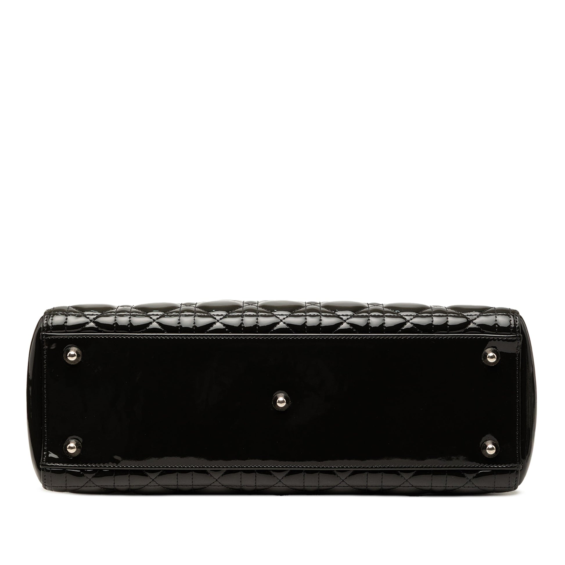 Dior Large Patent Cannage Lady Dior
