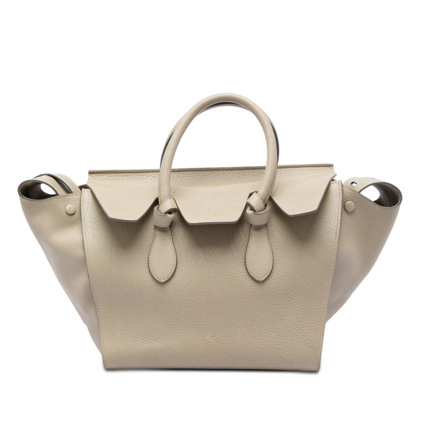 Celine Medium Grained Calfskin Tie Knot Tote
