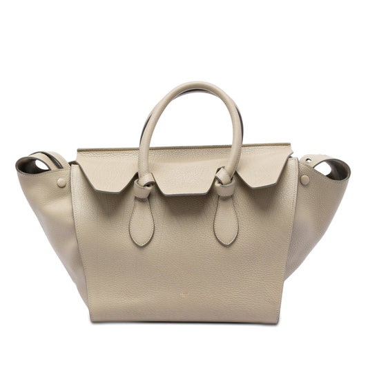Celine Medium Grained Calfskin Tie Knot Tote