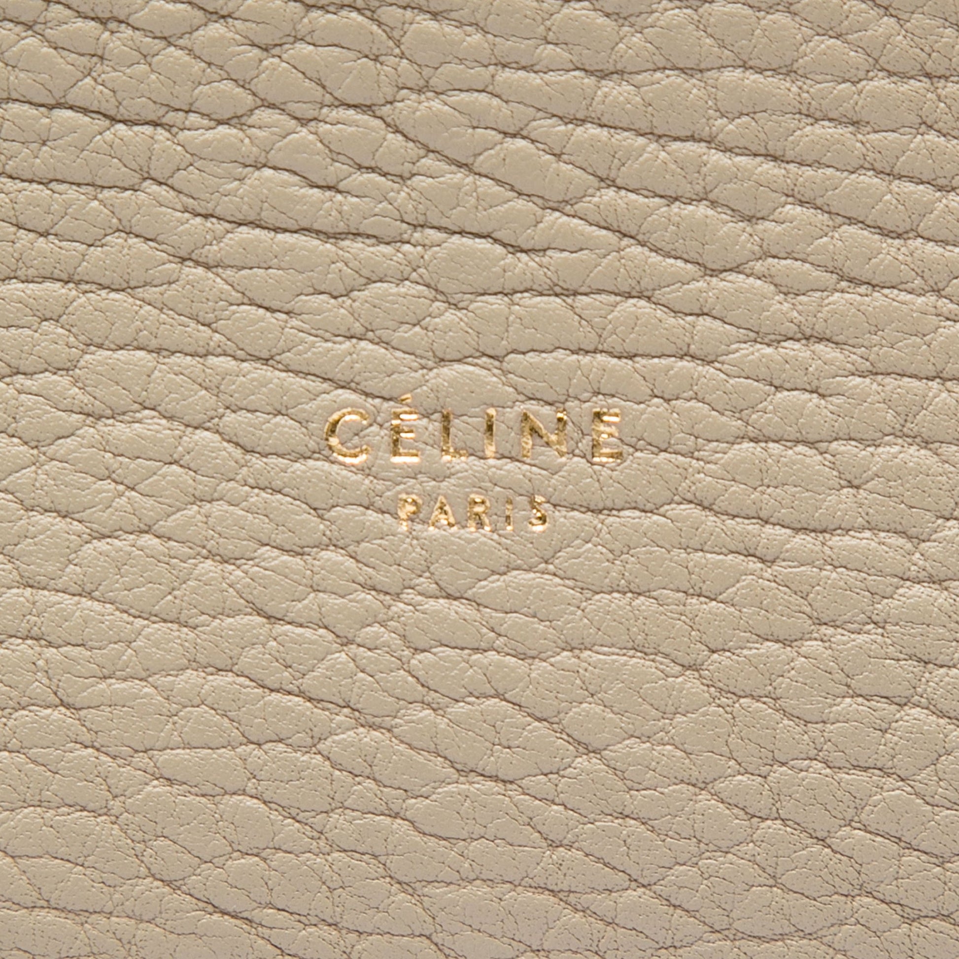 Celine Medium Grained Calfskin Tie Knot Tote