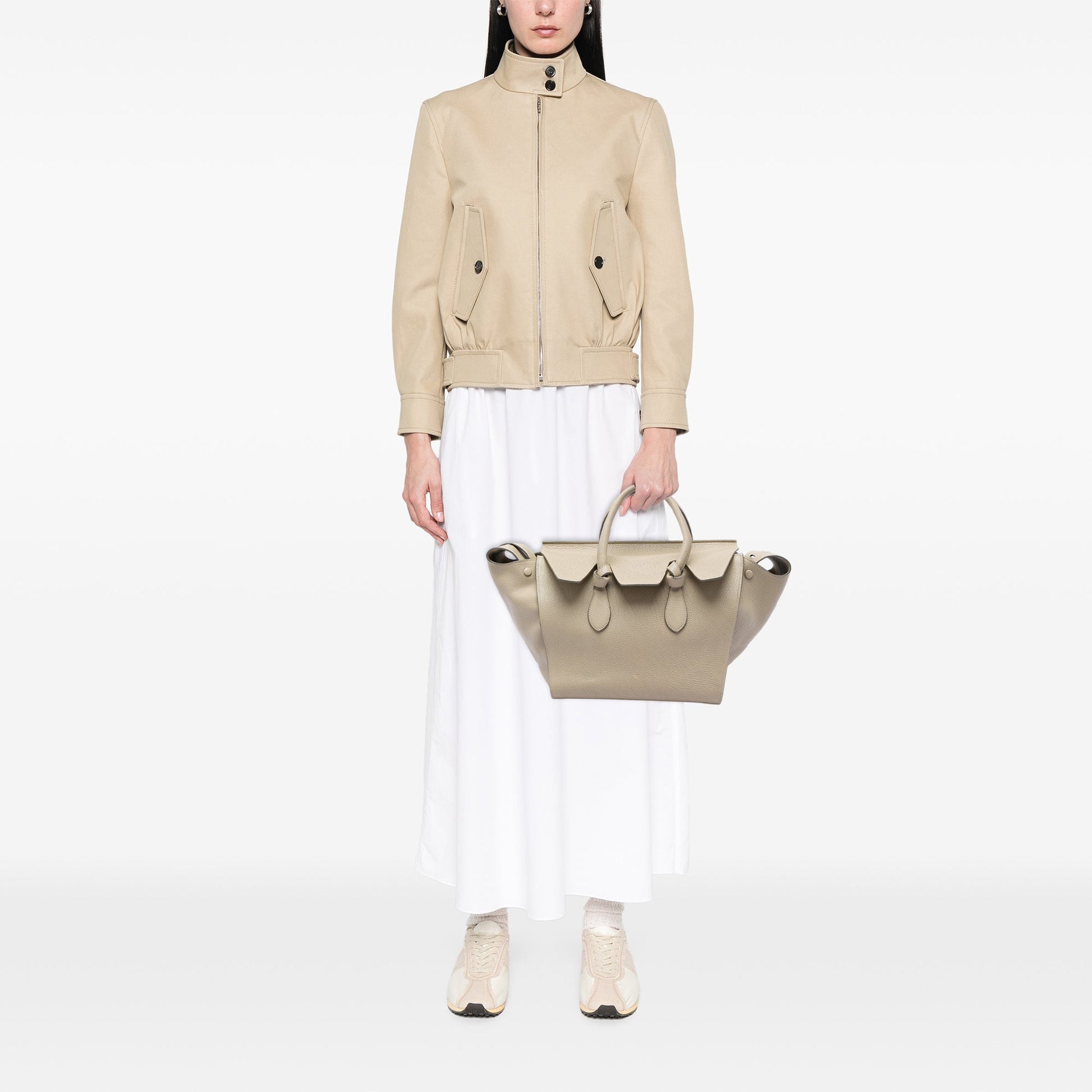 Celine Medium Grained Calfskin Tie Knot Tote