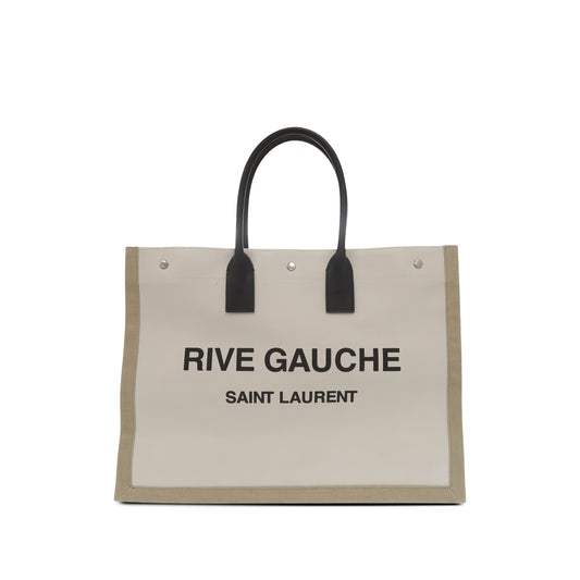 Saint Laurent Rive Gauche Noe Tote Bag — Beige