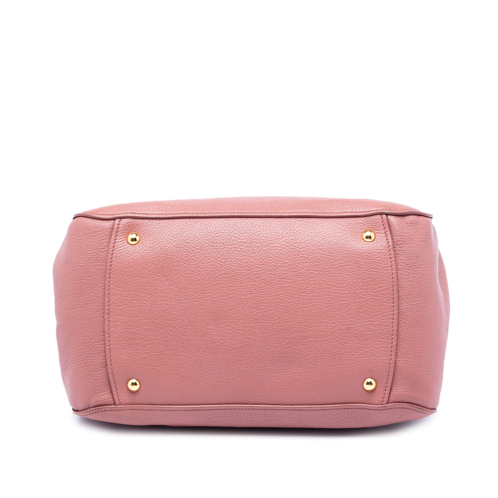 Miu Miu Goatskin Madras Satchel