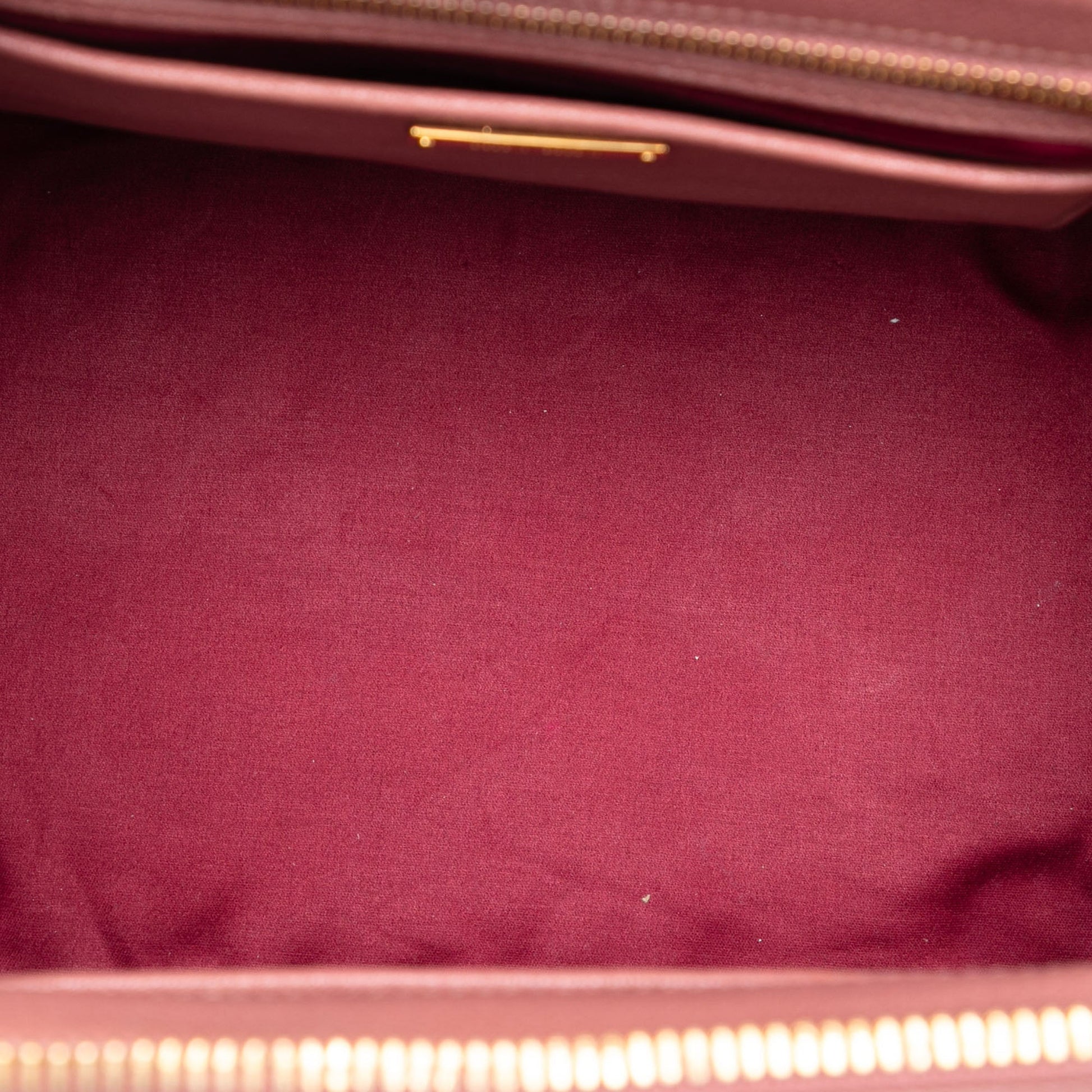 Miu Miu Goatskin Madras Satchel