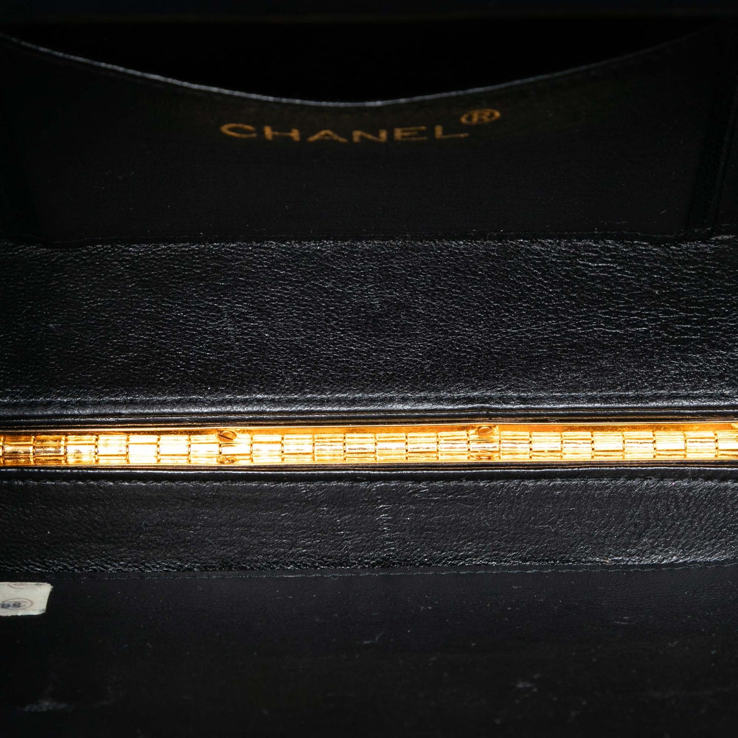 Chanel CC Quilted Chevron Lambskin Box Crossbody