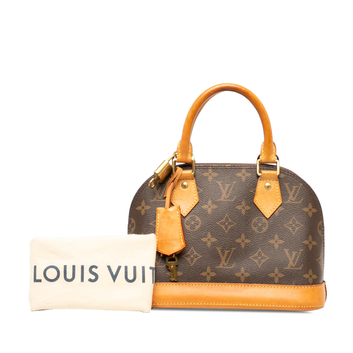 Louis Vuitton Monogram Alma BB — Brown