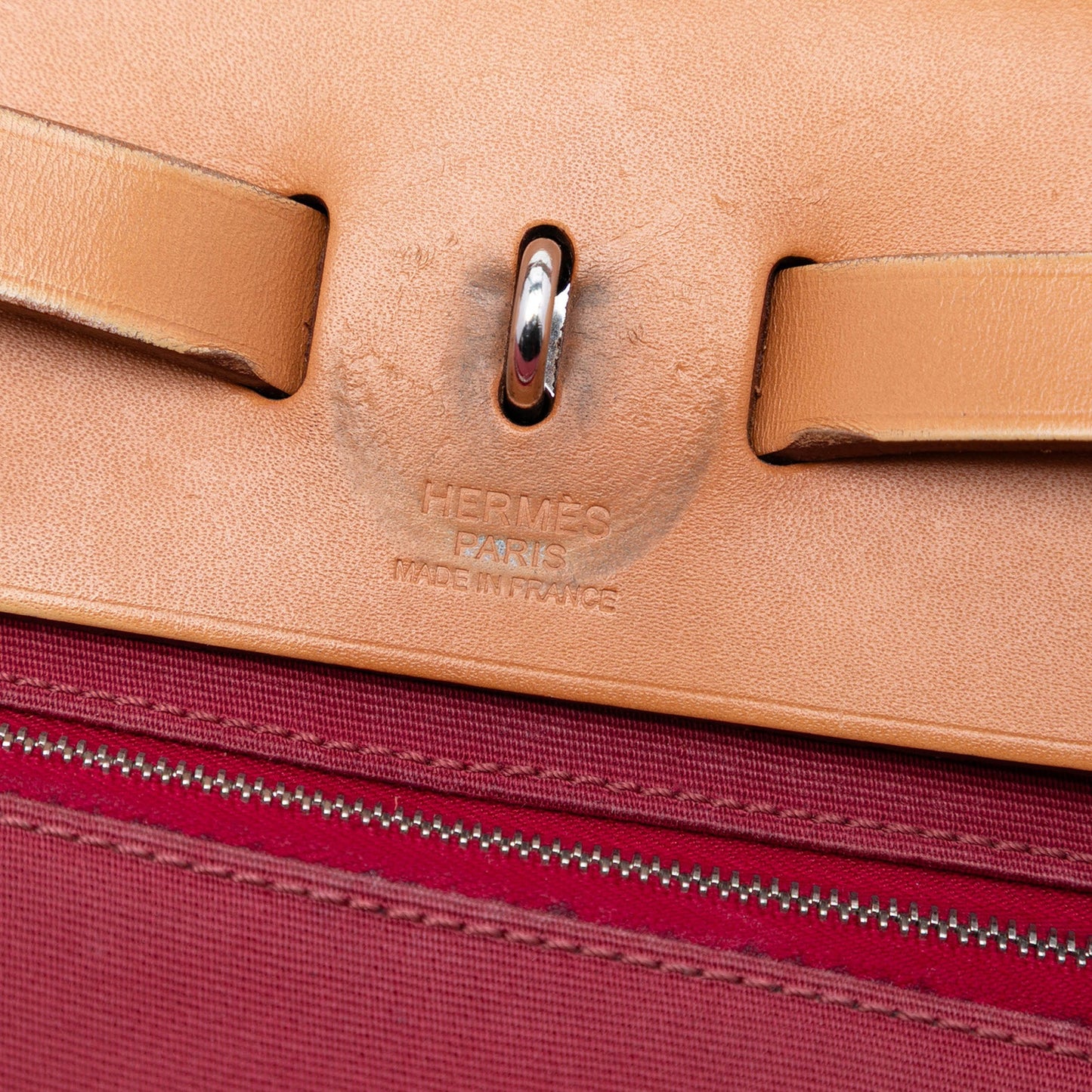 Hermès Toile Herbag Zip 31 Satchel