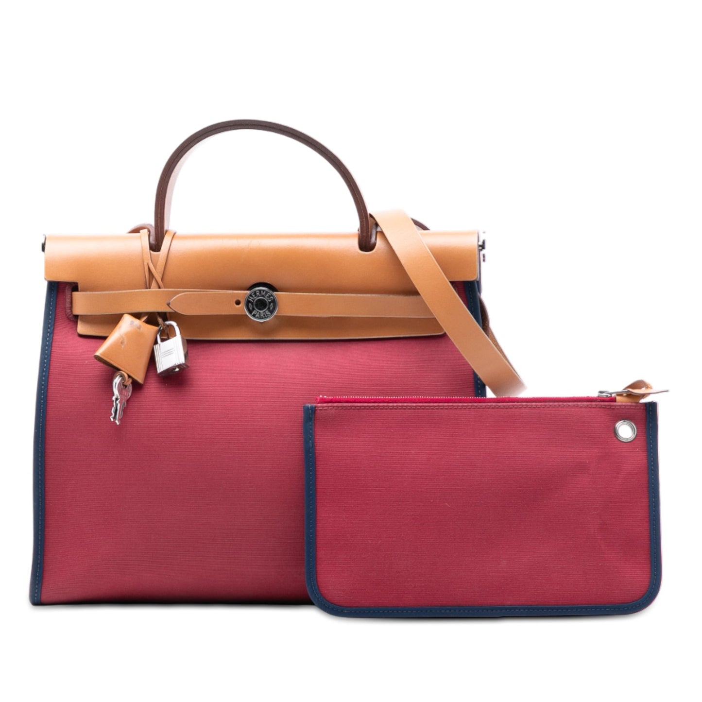 Hermès Toile Herbag Zip 31 Satchel