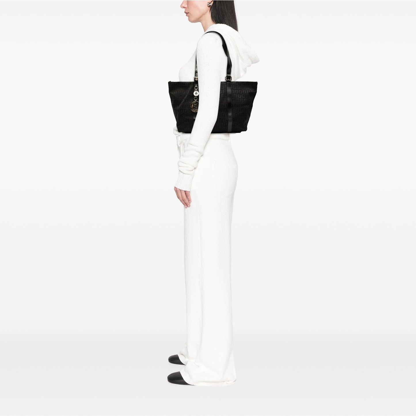 Fendi Zucchino Canvas Superstar Tote