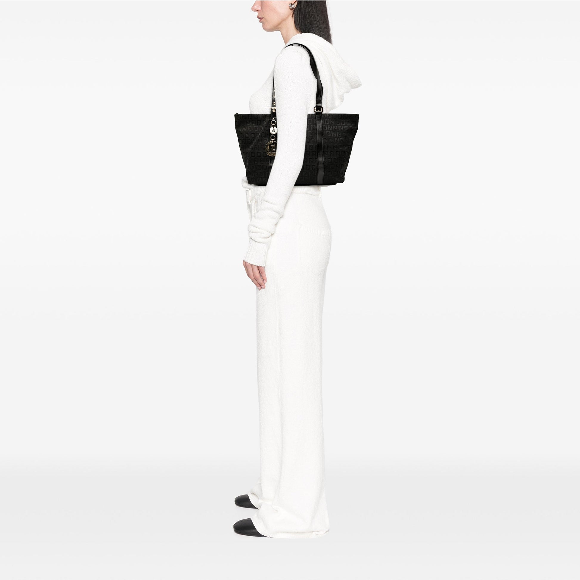 Fendi Zucchino Canvas Superstar Tote