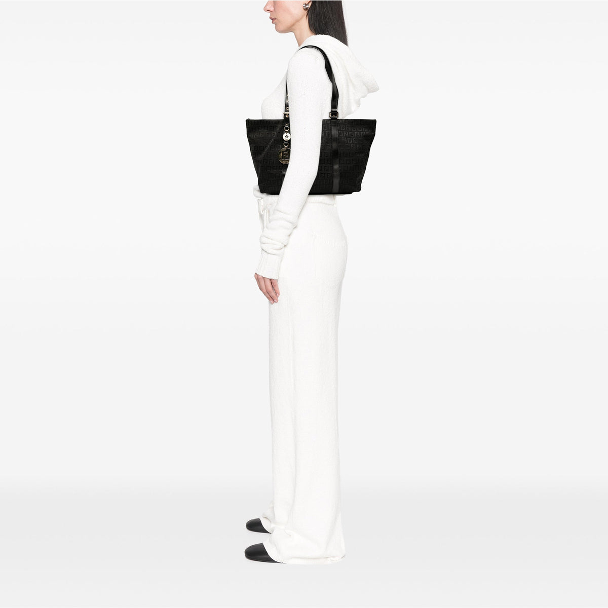 Fendi Zucchino Canvas Superstar Tote