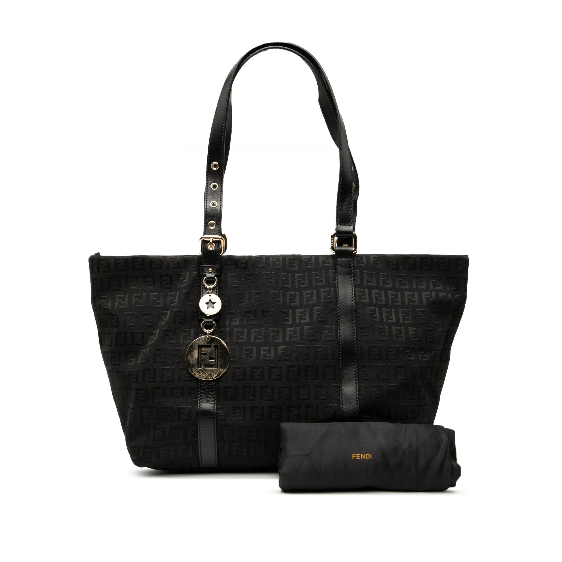Fendi Zucchino Canvas Superstar Tote
