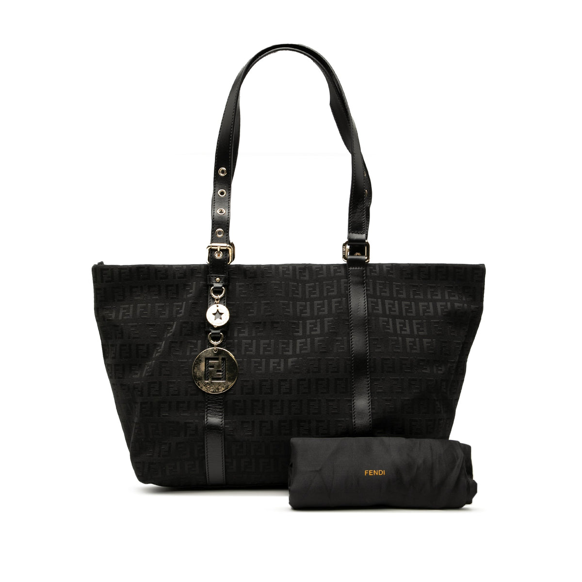Fendi Zucchino Canvas Superstar Tote