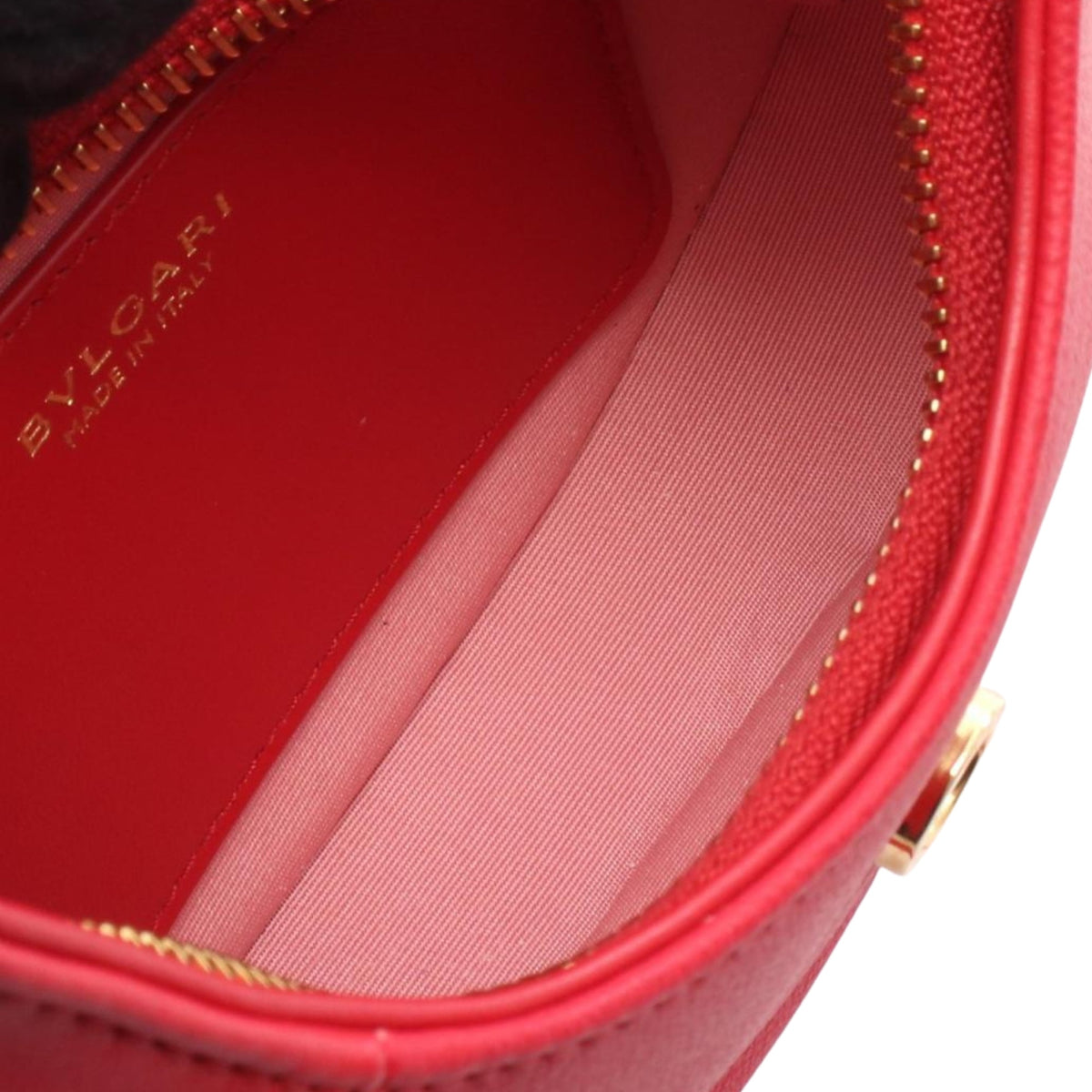 Bvlgari Small Leather Serpenti Ellipse Satchel