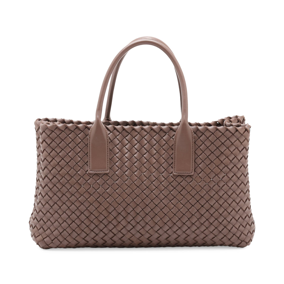 Bottega Veneta Nappa Intrecciato Tote — Brown