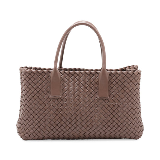 Bottega Veneta Nappa Intrecciato Tote — Brown