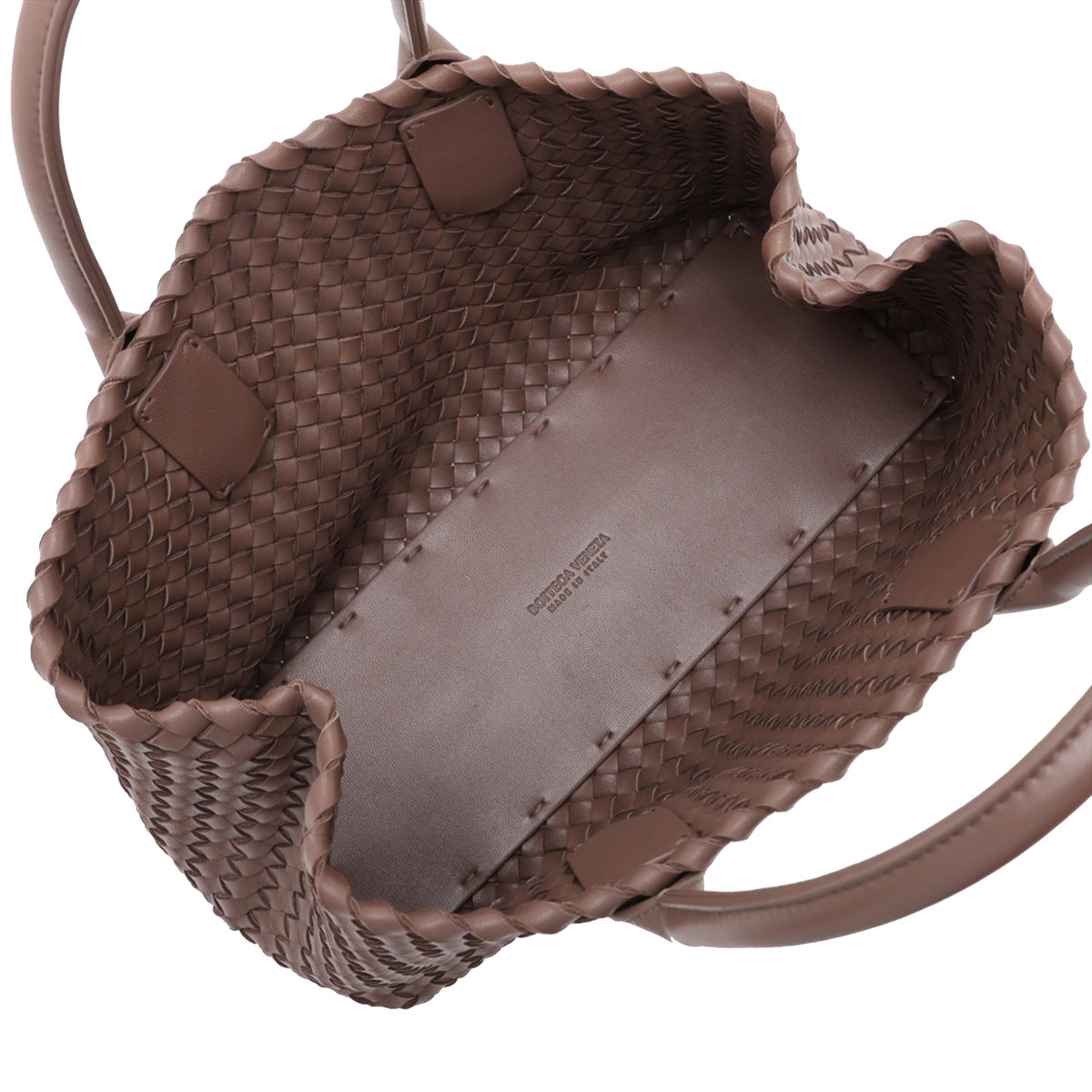 Bottega Veneta Nappa Intrecciato Tote — Brown