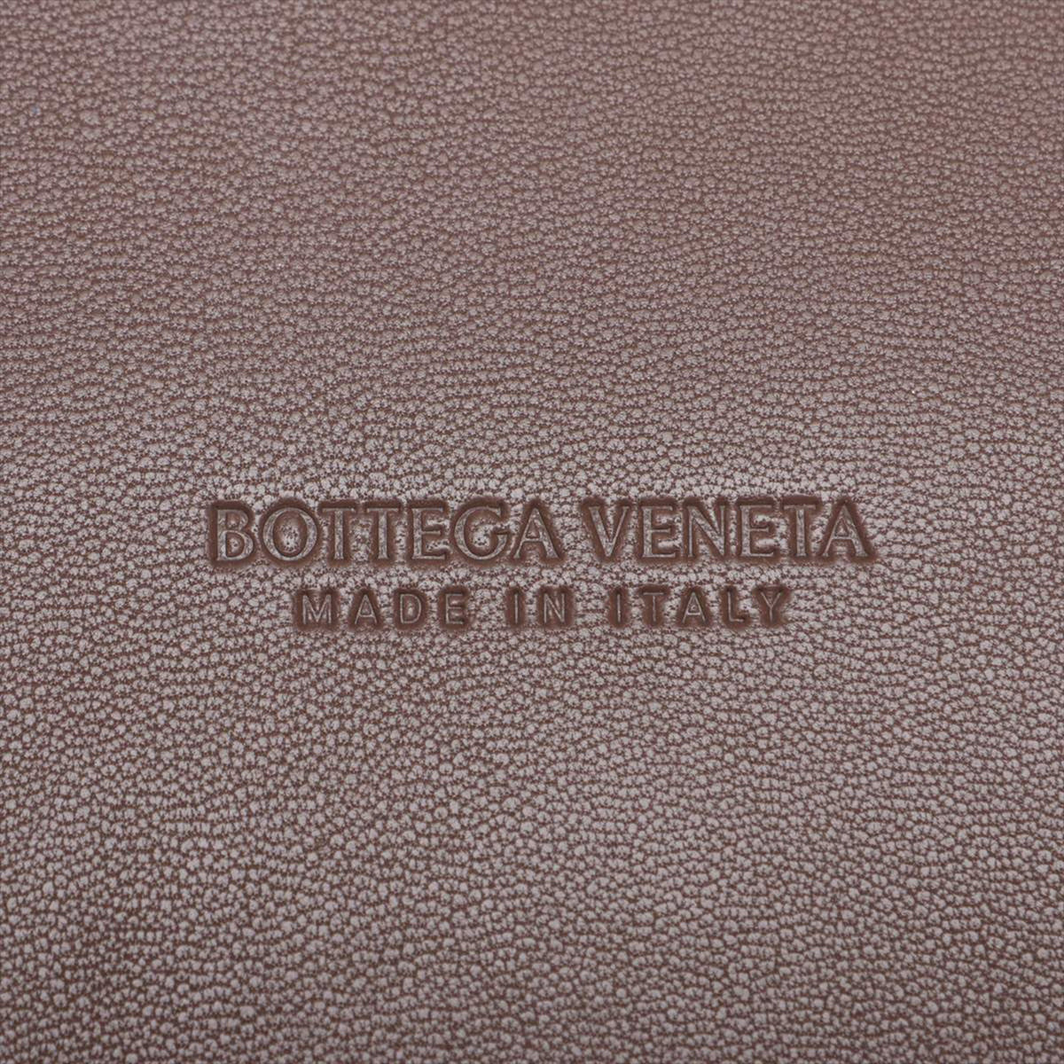 Bottega Veneta Nappa Intrecciato Tote — Brown