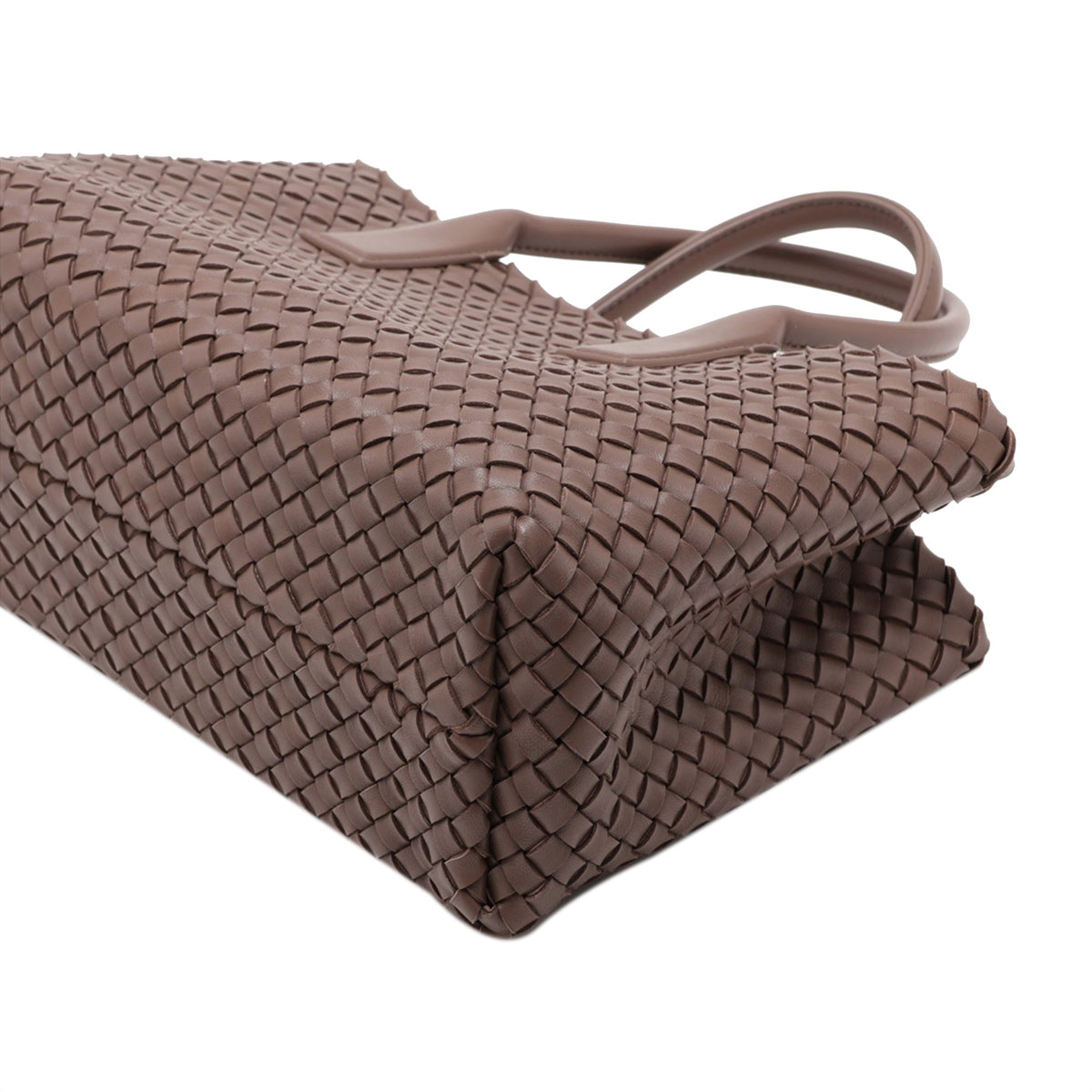 Bottega Veneta Nappa Intrecciato Tote — Brown
