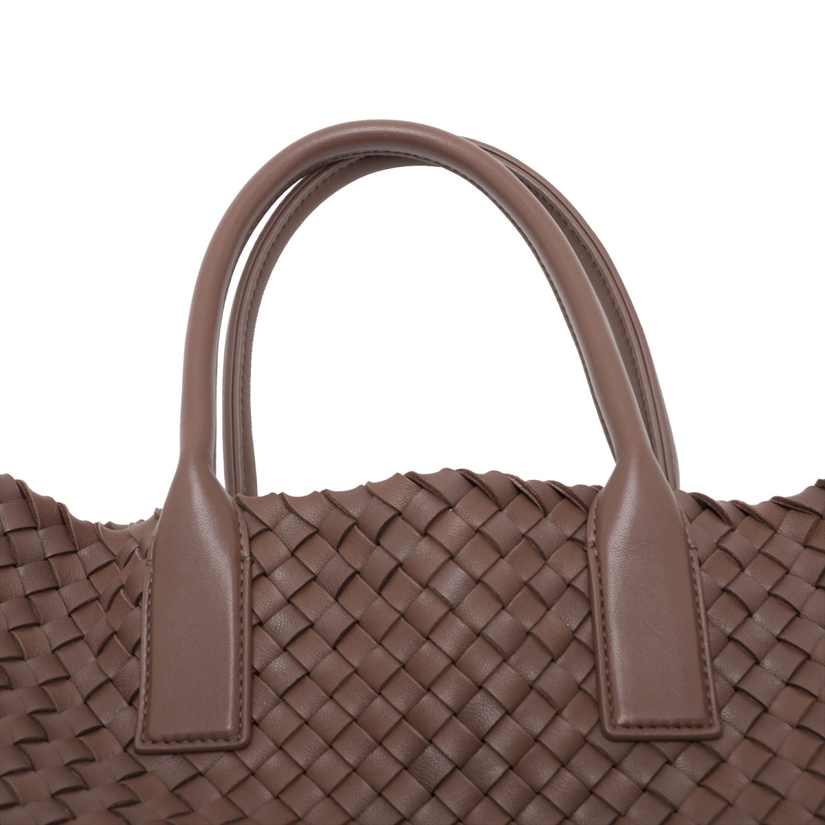 Bottega Veneta Nappa Intrecciato Tote — Brown